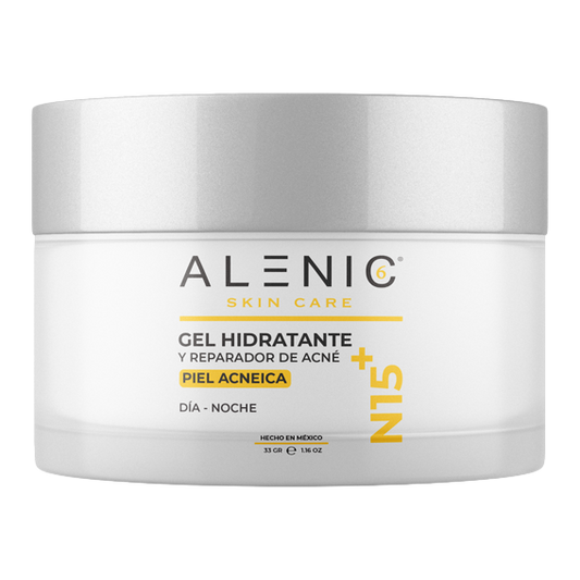 GEL HIDRATANTE Y REPARADOR DE ACNÉ N15+